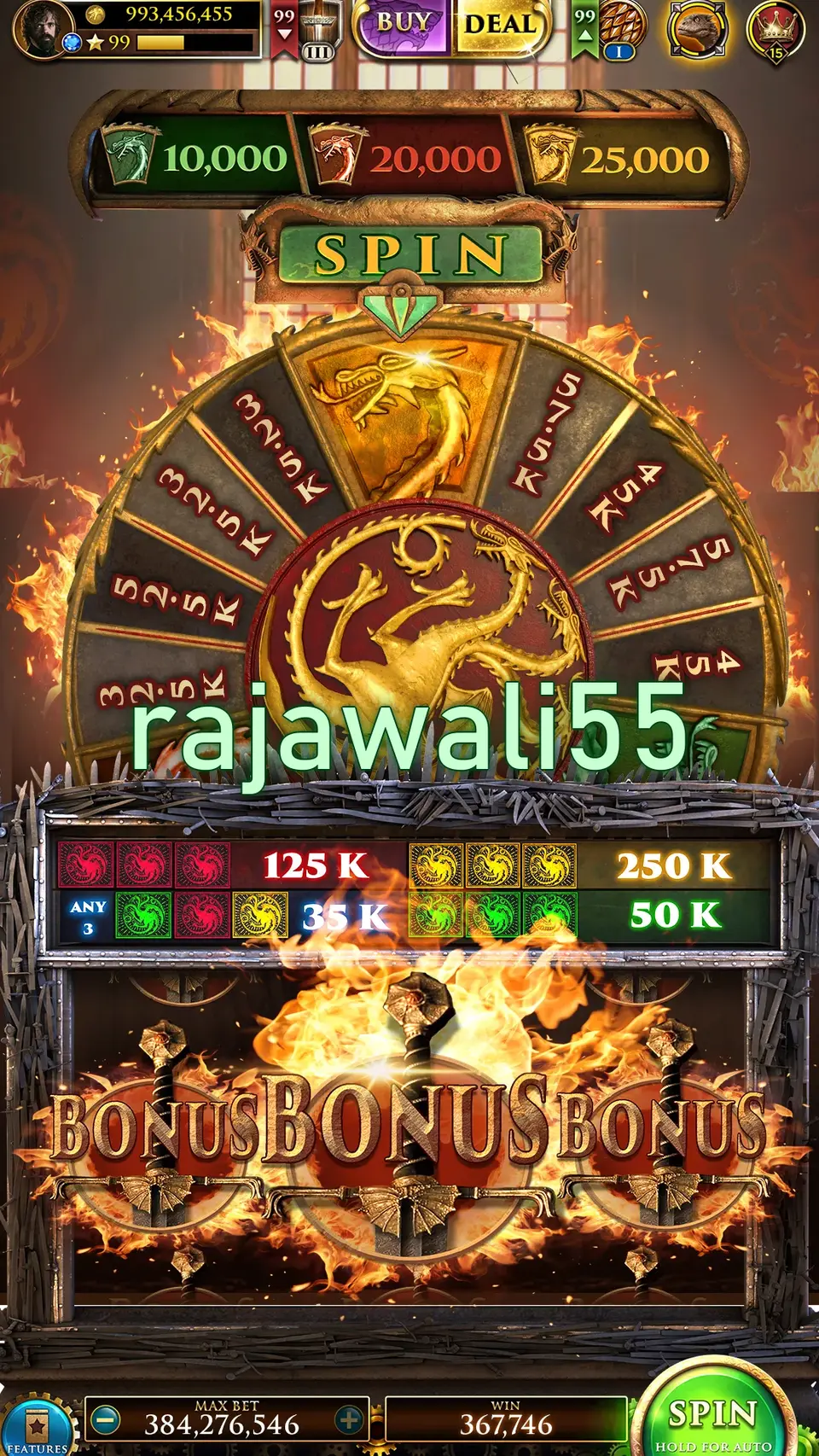 rajawali55 Masuk